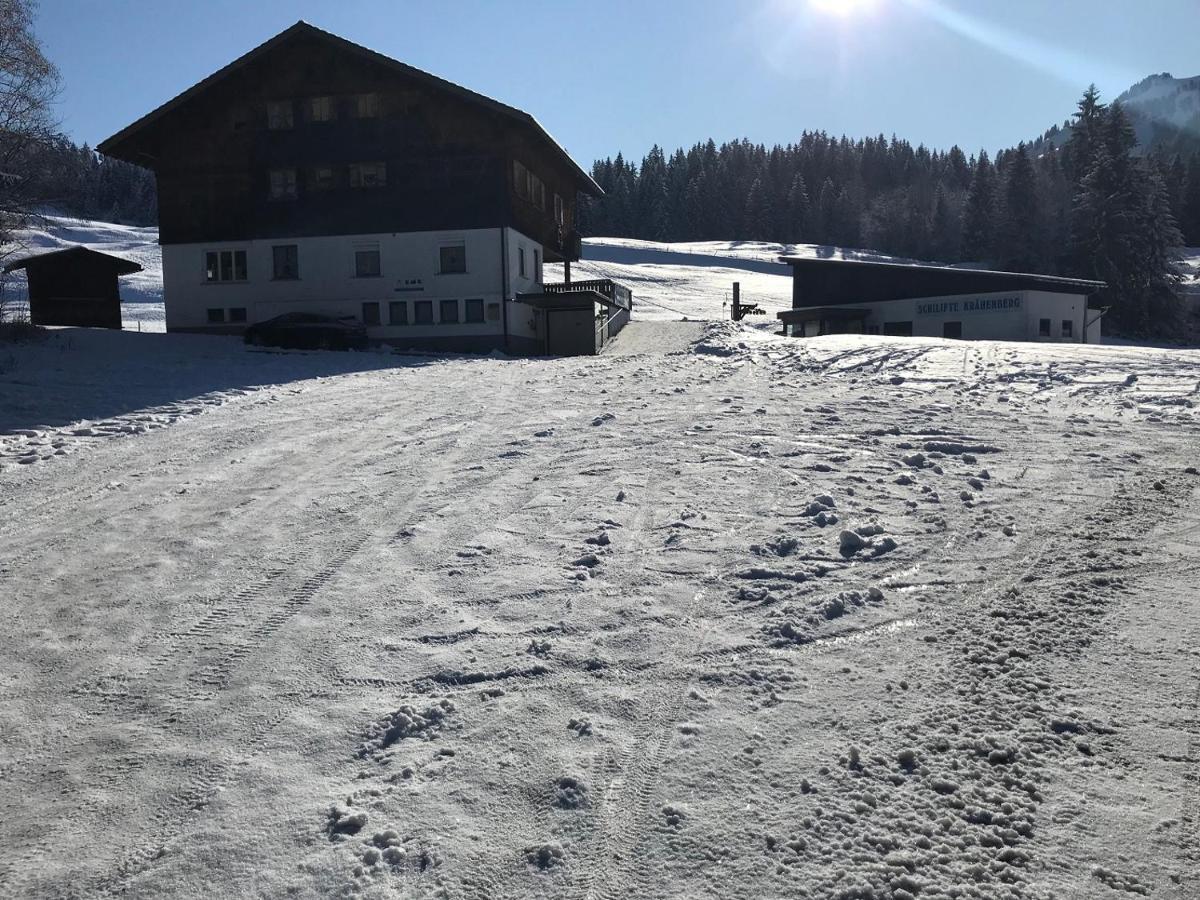 Ferienwohnung Bergblick Am Rande Der Wildnis Sibratsgfäll Exterior foto