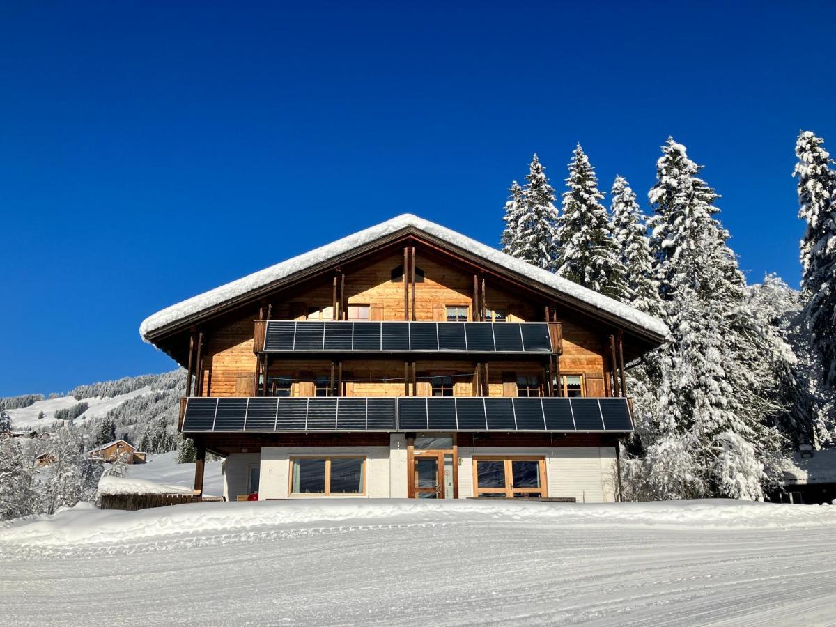 Ferienwohnung Bergblick Am Rande Der Wildnis Sibratsgfäll Exterior foto